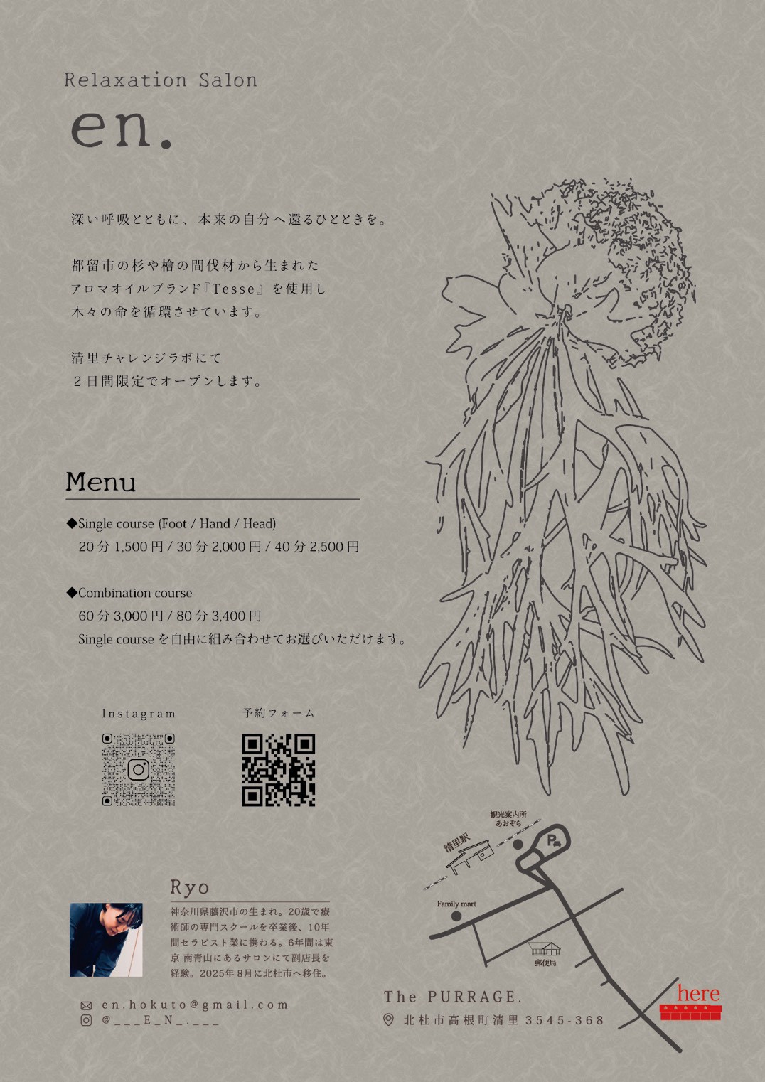 チラシ裏面
