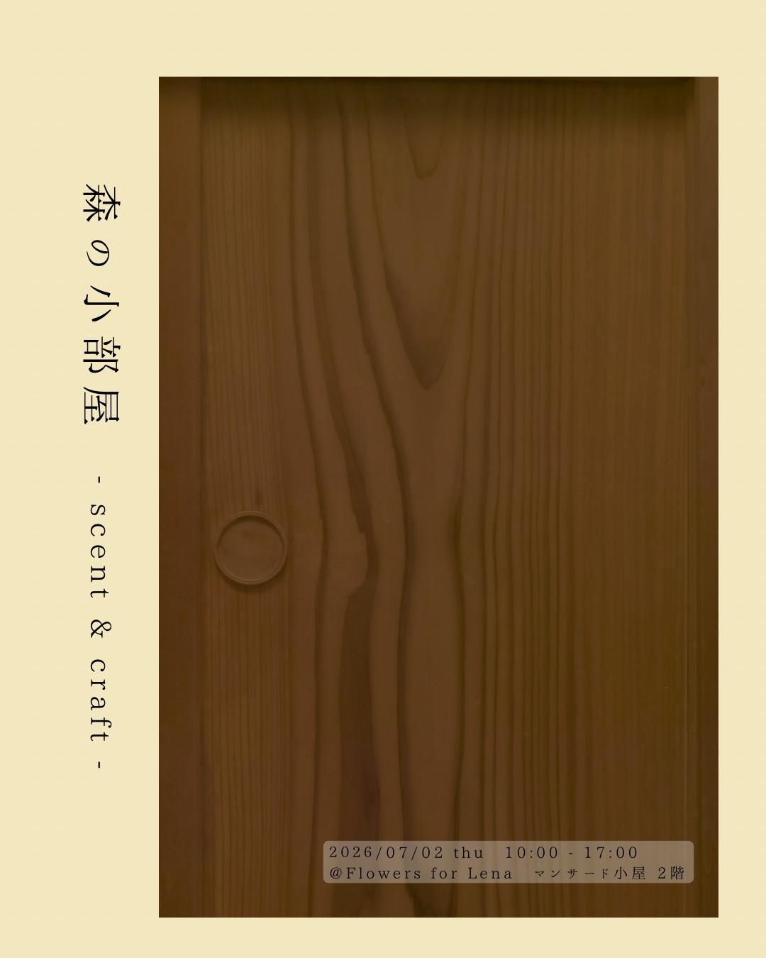 チラシ表面