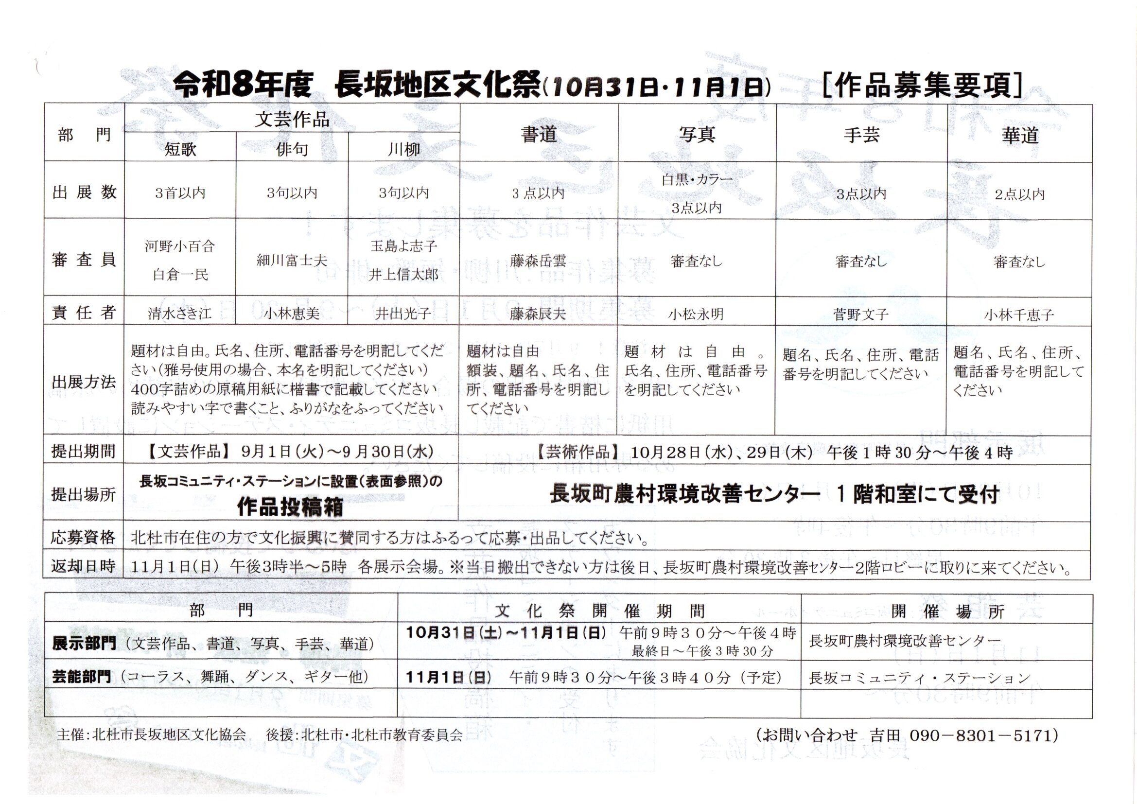チラシ裏面